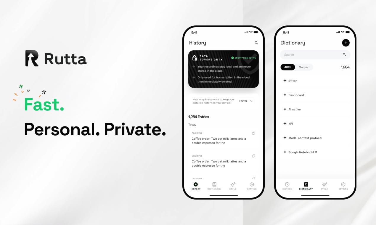 2026 语音键盘对决:Rutta、Siri 听写与 Gboard——谁才能真正输出精炼专业的文本?